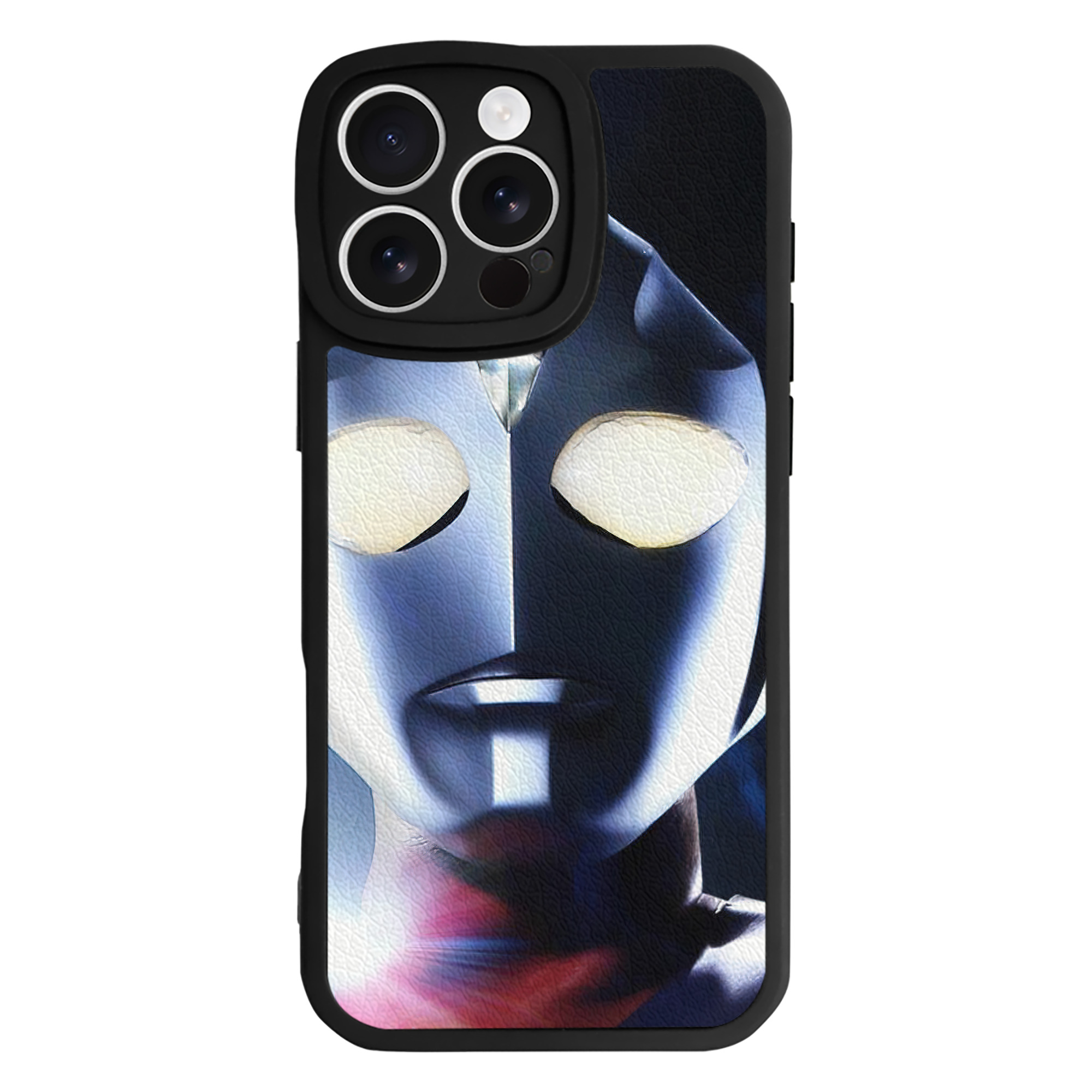 （画像用） ウルトラマン Ultraman 【iPhone 16シリーズ対応】シリコンスマホケース（レザー調） 材質：シリコン